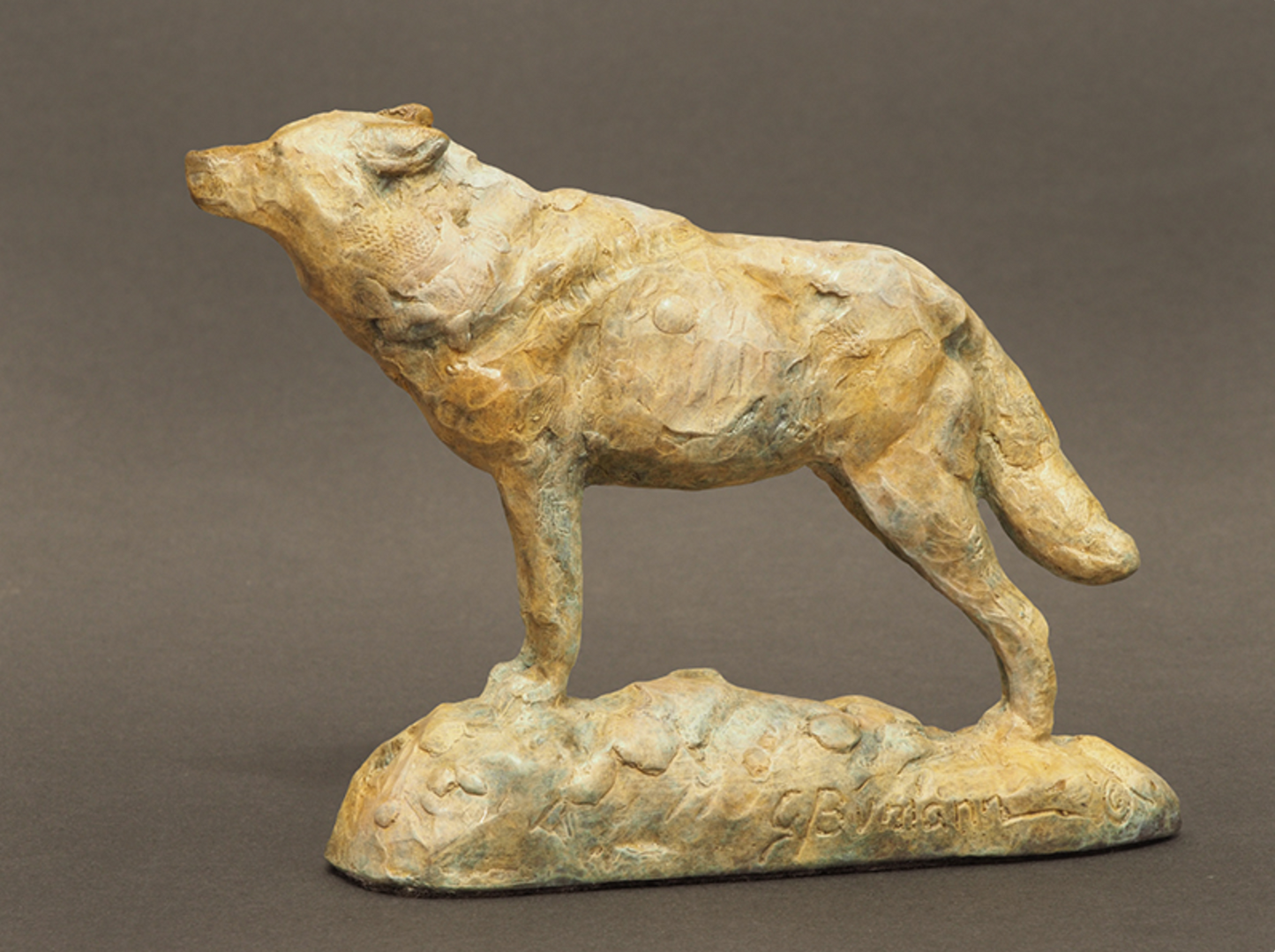 “The White Lady” – Yellowstone Wolf Sculpture