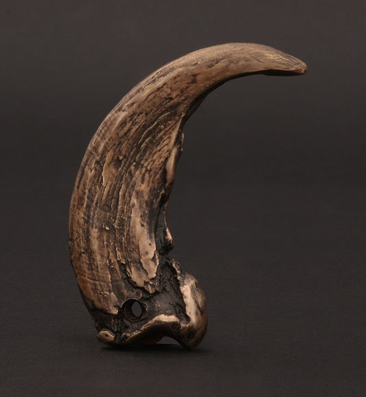 "Great Bear Medicine" Bronze Grizzly Bear Claw