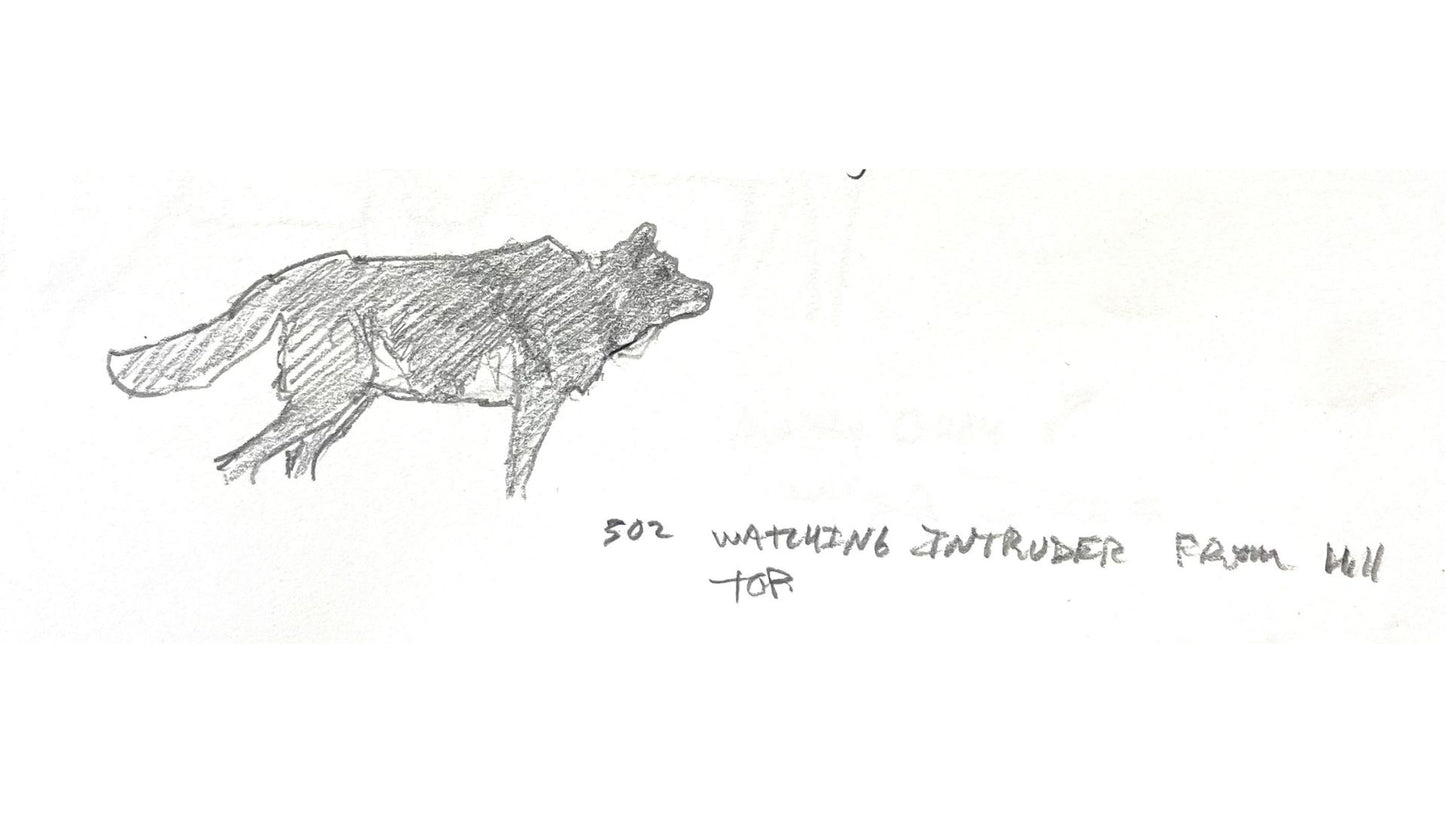 Yellowstone Wolf 302/907 Miniature